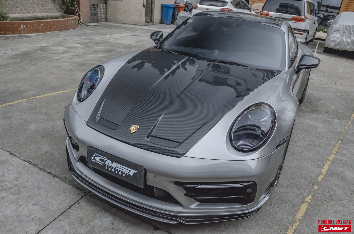 CMST Tuning Carbon Fiber Hood Bonnet GT3 Style for Porsche 911 992 2020 2021