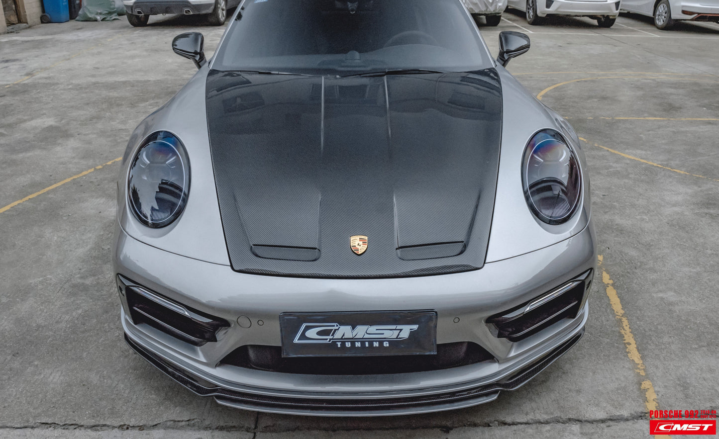 CMST Tuning Carbon Fiber Hood Bonnet GT3 Style for Porsche 911 992 2020 2021