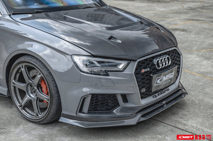 CMST Tuning Carbon Fiber Hood Bonnet Ver.4 for Audi RS3 2018-2020 & 2014-2020 A3 & A3 S Line & S3