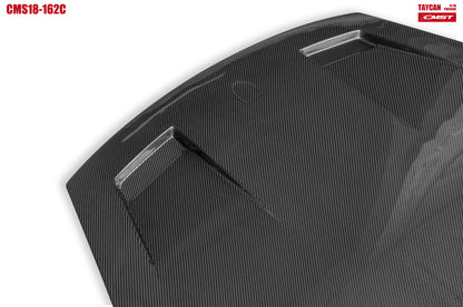 CMST Tuning Carbon Fiber Hood Bonnet for Porsche Taycan & Turbo & Turbo S