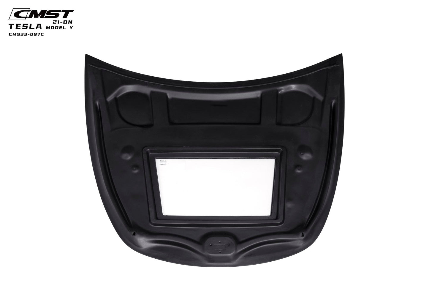 CMST Tuning Carbon Fiber Hood Clearview Glass Transparent for Tesla Model Y
