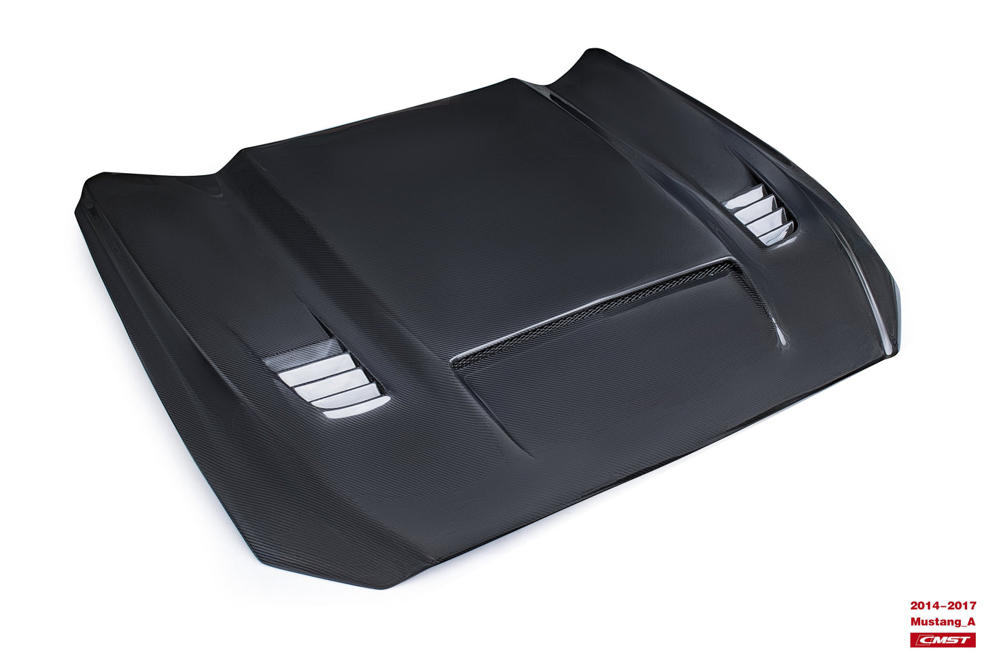 CMST Tuning Carbon Fiber Hood Ver.1 for Ford Mustang S550.1 2015-2017