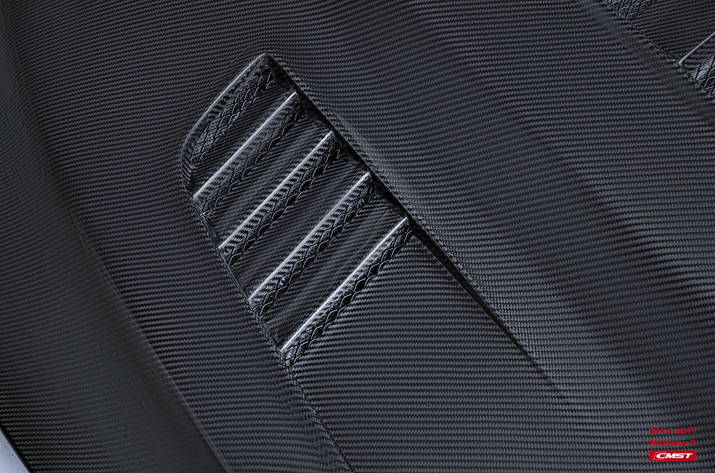 CMST Tuning Carbon Fiber Hood Ver.3 for Ford Mustang S550.1 2015-2017