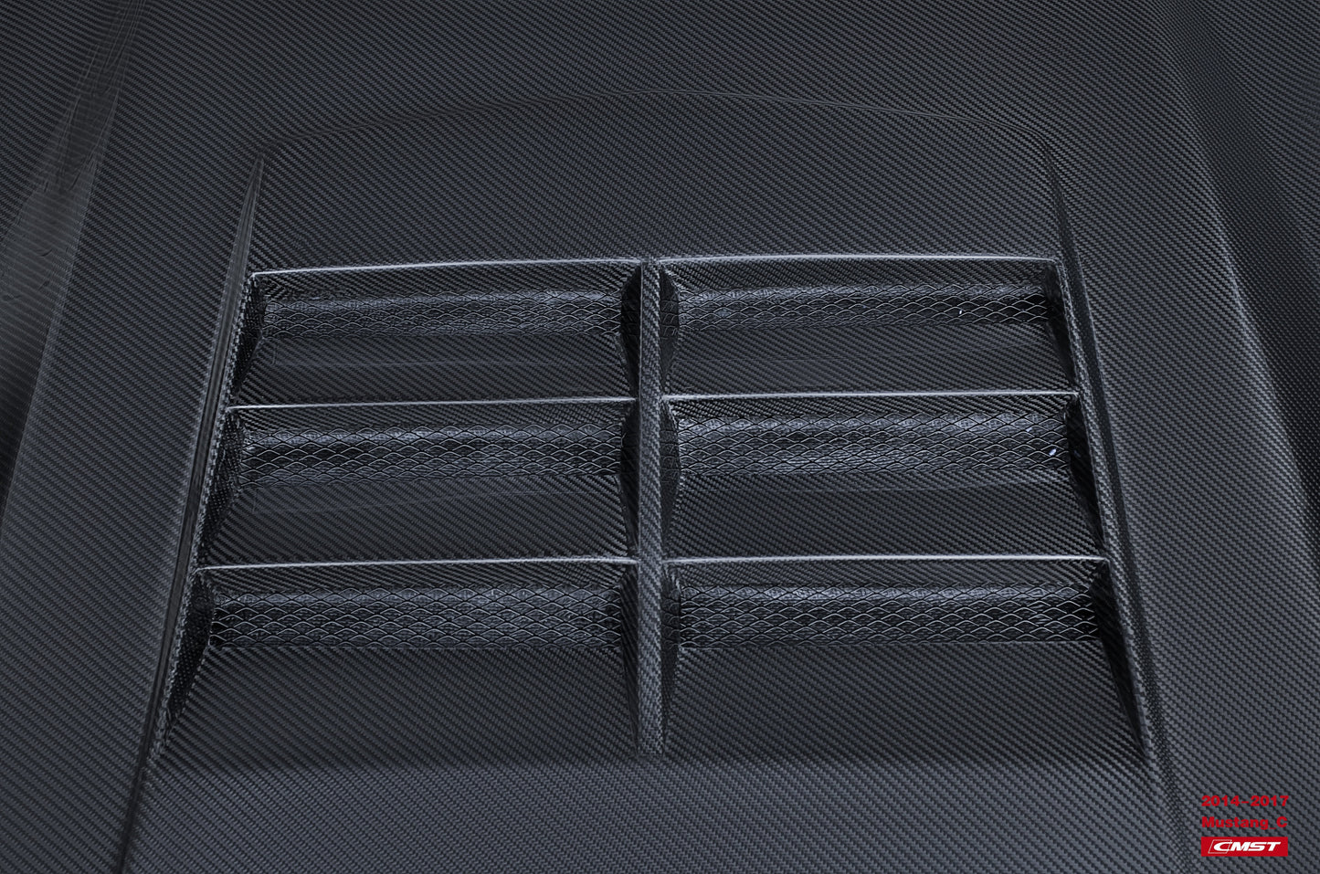 CMST Tuning Carbon Fiber Hood Ver.3 for Ford Mustang S550.1 2015-2017