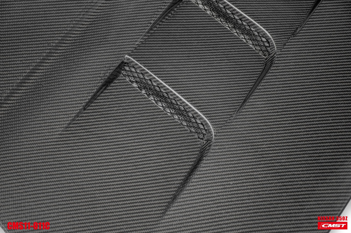 CMST Tuning Carbon Fiber Hood With Vent ver.2 for Nissan 350Z Z33 Fairlady Z Vented