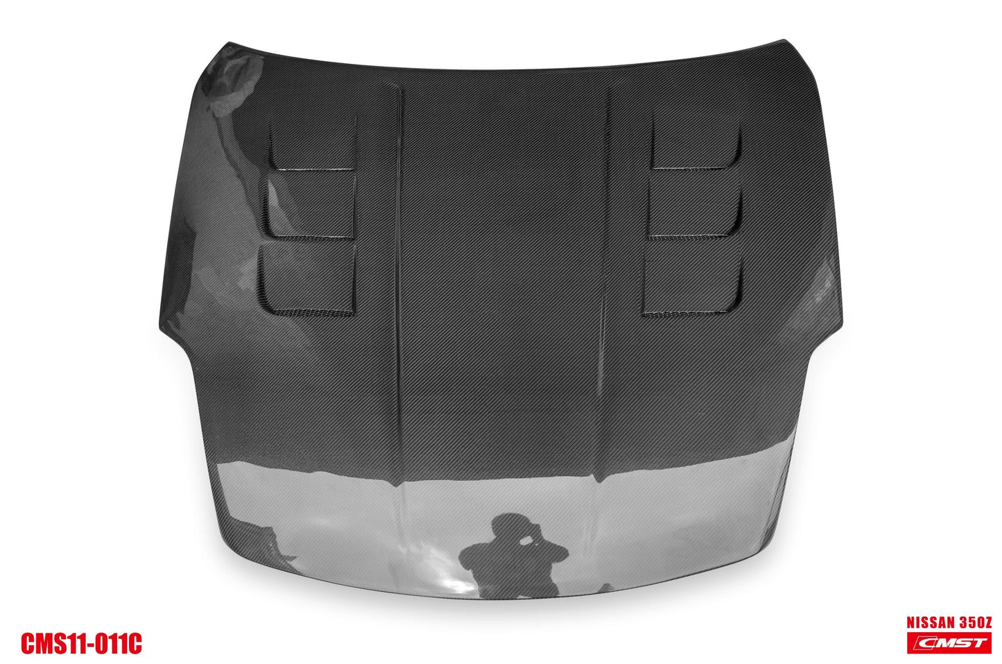 CMST Tuning Carbon Fiber Hood With Vent ver.2 for Nissan 350Z Z33 Fairlady Z Vented