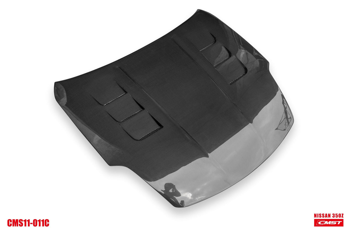 CMST Tuning Carbon Fiber Hood With Vent ver.2 for Nissan 350Z Z33 Fairlady Z Vented