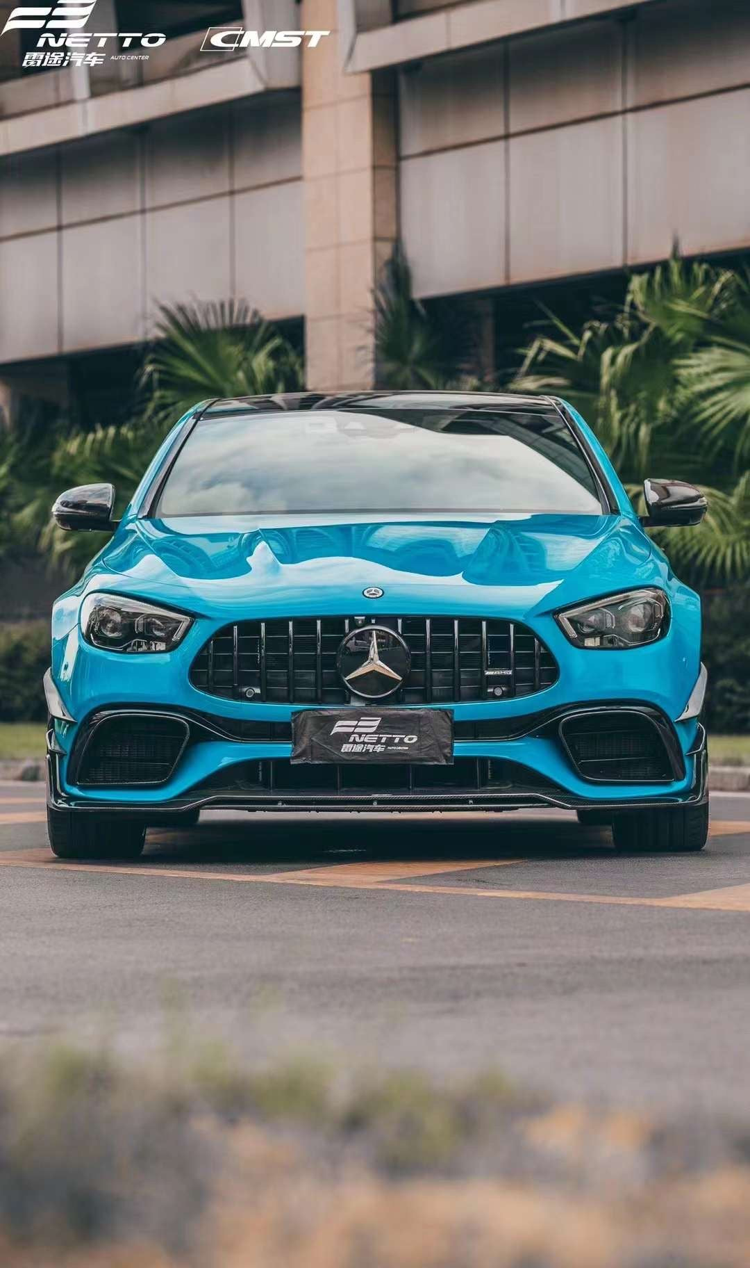 CMST Tuning Carbon Fiber Front Lip Splitter for Mercedes Benz E63 W213 2021-ON FL