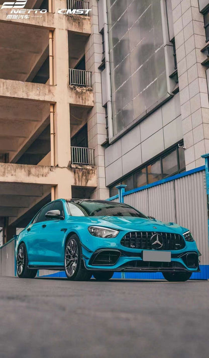 CMST Tuning Carbon Fiber Front Bumper Canards for Mercedes Benz E63 W213 2021-ON FL