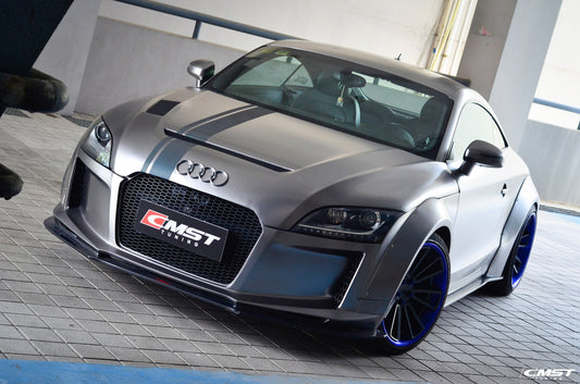 CMST Tuning Carbon Fiber Hood Bonnet  Ver.2 For Audi TT TTS MK2 8J 2007-2015