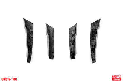 CMST Tuning Carbon Fiber Front Bumper Canards for Audi S3 A3 8Y 2021-ON