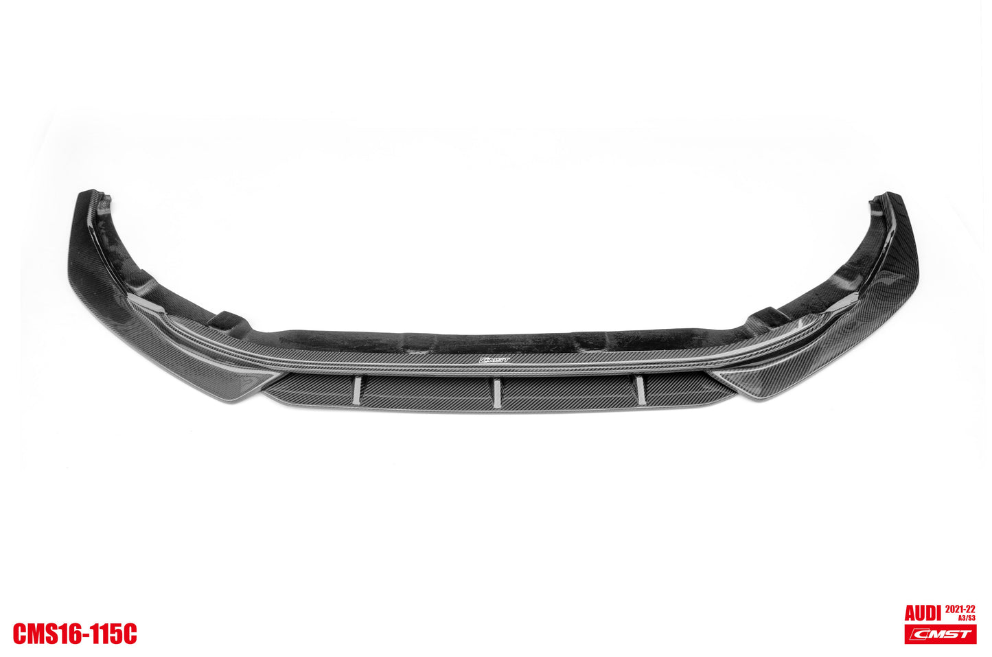 CMST Tuning Carbon Fiber Front Lip Splitter for Audi S3 A3 8Y 2021-ON