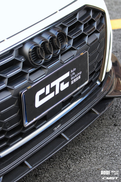 CMST Tuning Carbon Fiber Front Lip Splitter for Audi S3 A3 8Y 2021-ON