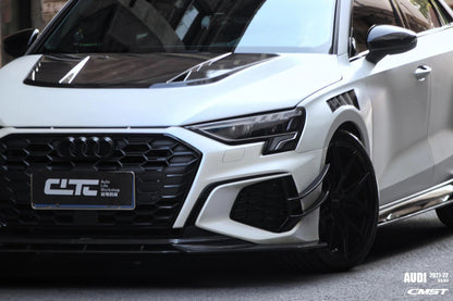 CMST Tuning Carbon Fiber Front Lip Splitter for Audi S3 A3 8Y 2021-ON