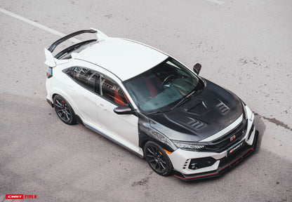 CMST Tuning Carbon Fiber CM-Style Hood Bonnet for Honda FK8 Civic Type-R (2017-ON)