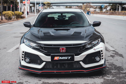 CMST Tuning Carbon Fiber CM-Style Hood Bonnet for Honda FK8 Civic Type-R (2017-ON)