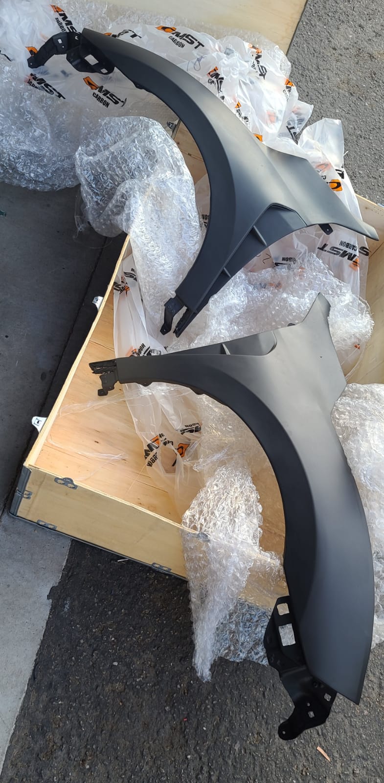 CMST Tuning Carbon Fiber Front Fenders for Honda FK8 Civic Type-R (2017-ON)