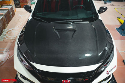 CMST Tuning Carbon Fiber Hood for Honda FK8 Civic Type-R (2017-ON) OE-Style