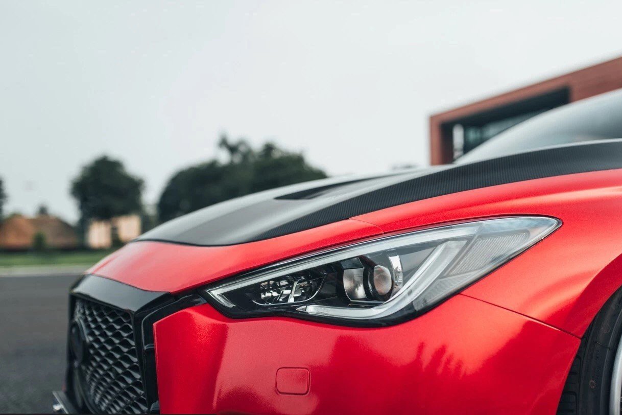 CMST Tuning Carbon Fiber Hood Bonnet for Infiniti Q60 Project Black S Concept 2017-2022