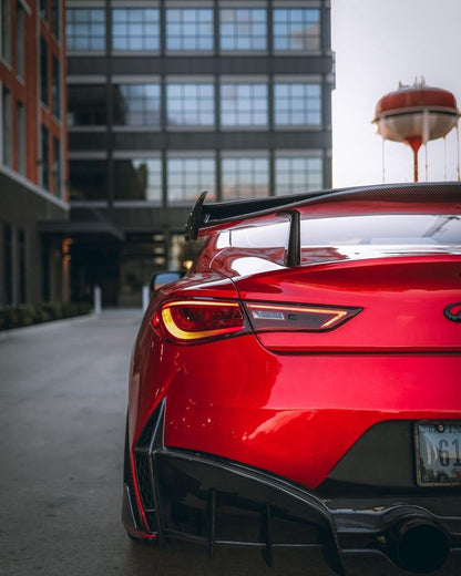 CMST Tuning Carbon Fiber Rear Bumper & Diffuser for Infiniti Q60 to Project Black S concept 2017-2022