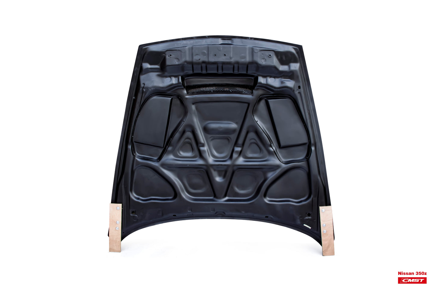 CMST Tuning Carbon Fiber Hood With 3 Vents ver.2 for Nissan 370Z Z34 Fairlady Z Vented