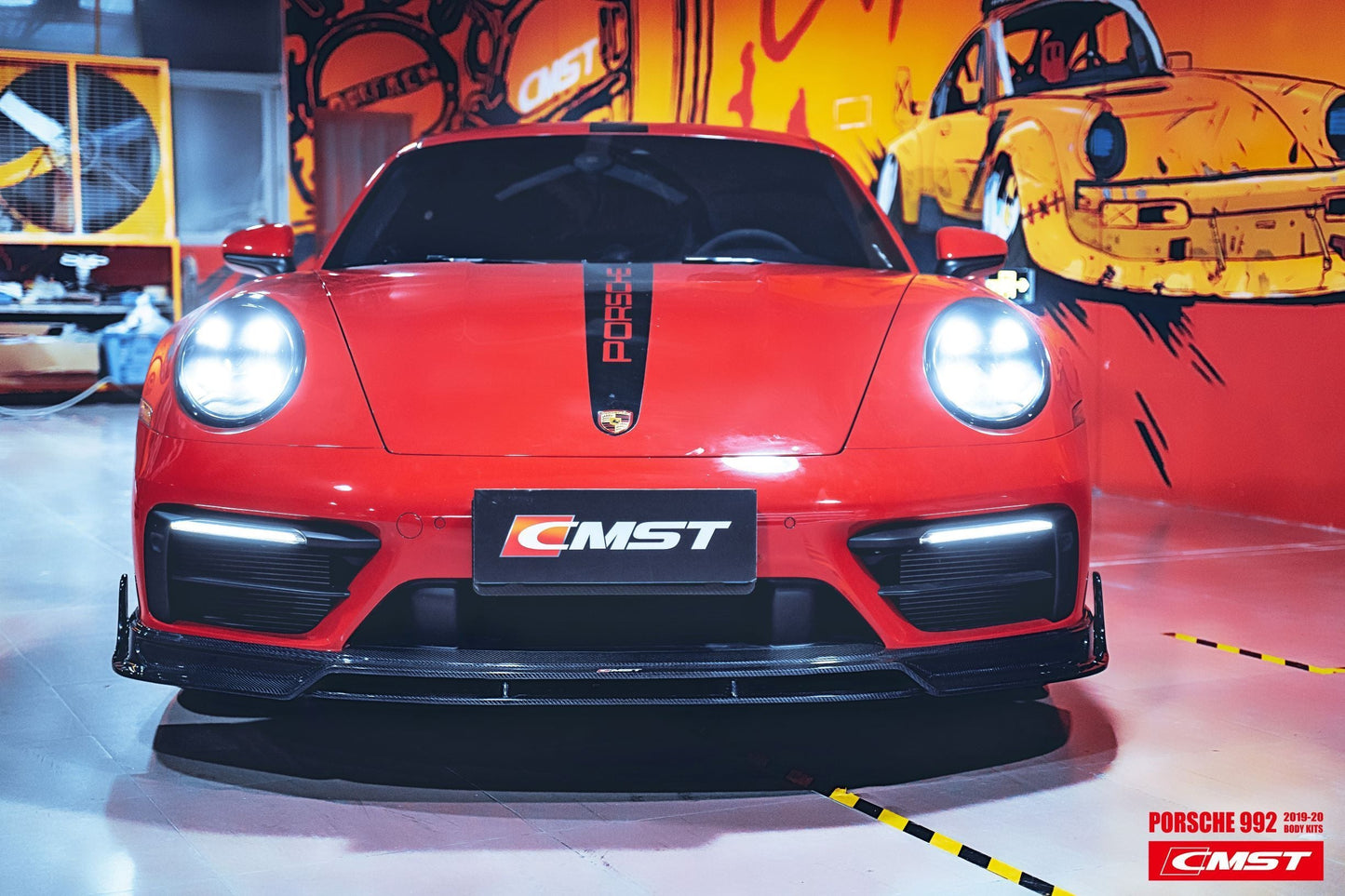 CMST Tuning Carbon Fiber Front Lip for Porsche 911 992 2020