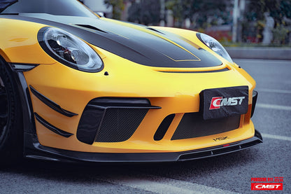 CMST Tuning Carbon Fiber Front Bumper Canards for Porsche 991 991.2 GT3RS