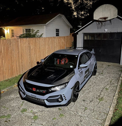 CMST Tuning Carbon Fiber CM-Style Hood Bonnet for Honda FK8 Civic Type-R (2017-ON)