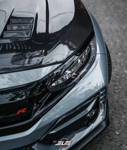 CMST Tuning Carbon Fiber CM-Style Hood Bonnet for Honda FK8 Civic Type-R (2017-ON)