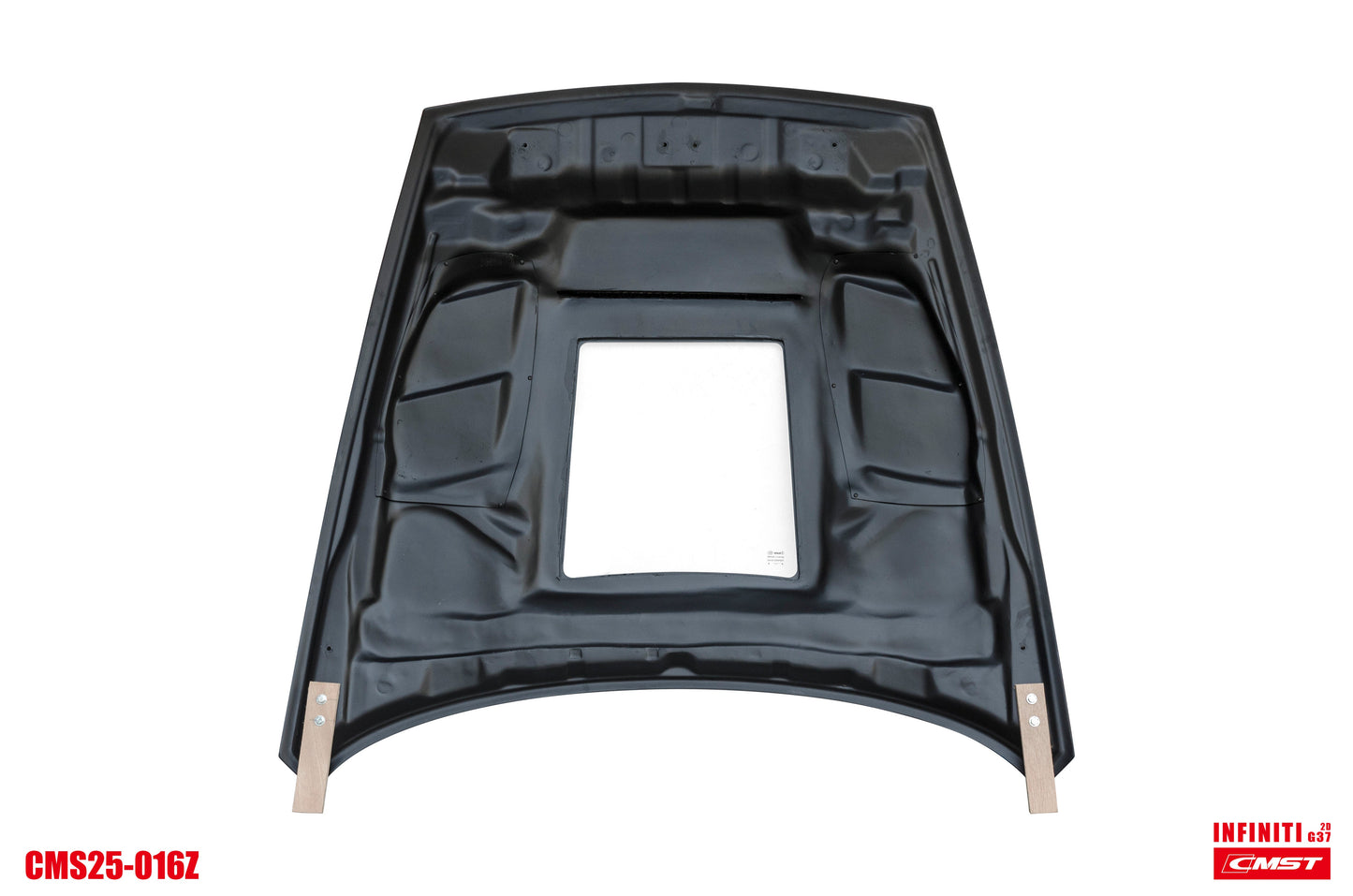 CMST Tuning Carbon Fiber Hood with Tempered Glass for Nissan 370Z Z34 Fairlady Z