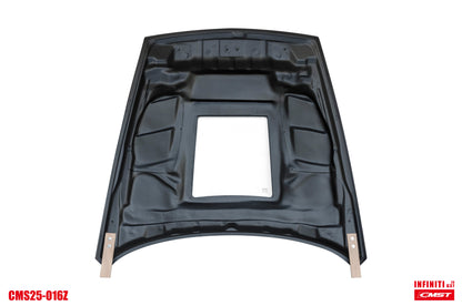 CMST Tuning Carbon Fiber Hood with Tempered Glass for Nissan 370Z Z34 Fairlady Z