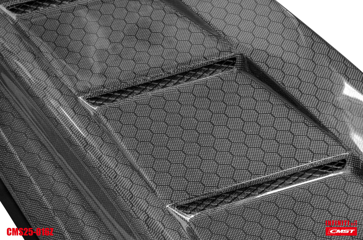 CMST Tuning Carbon Fiber Hood with Tempered Glass for Nissan 370Z Z34 Fairlady Z