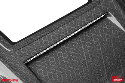 CMST Tuning Carbon Fiber Hood with Tempered Glass for Nissan 370Z Z34 Fairlady Z