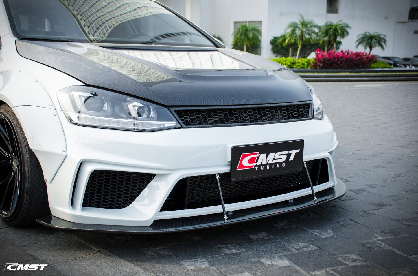 CMST Tuning Carbon Fiber Front Grill for Volkswagen GTI MK7 MK7.5