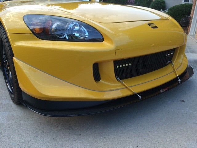 APR Performance Carbon Fiber Wind Splitter With Rods - CW-922005-C-Dub Tech