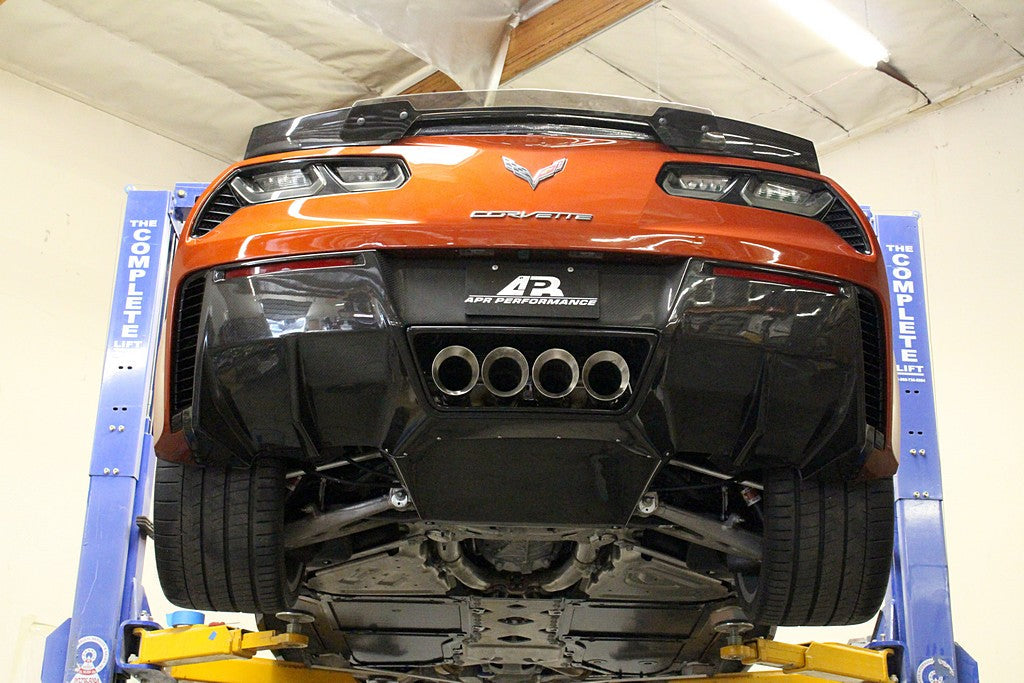 APR Performance Carbon Fiber Rear Diffuser With Undertray - AB-277020-C-Dub Tech
