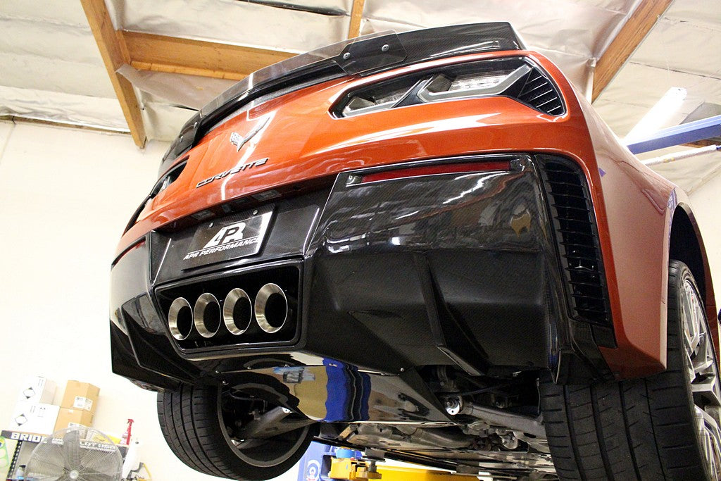 APR Performance Carbon Fiber Rear Diffuser With Undertray - AB-277020-C-Dub Tech