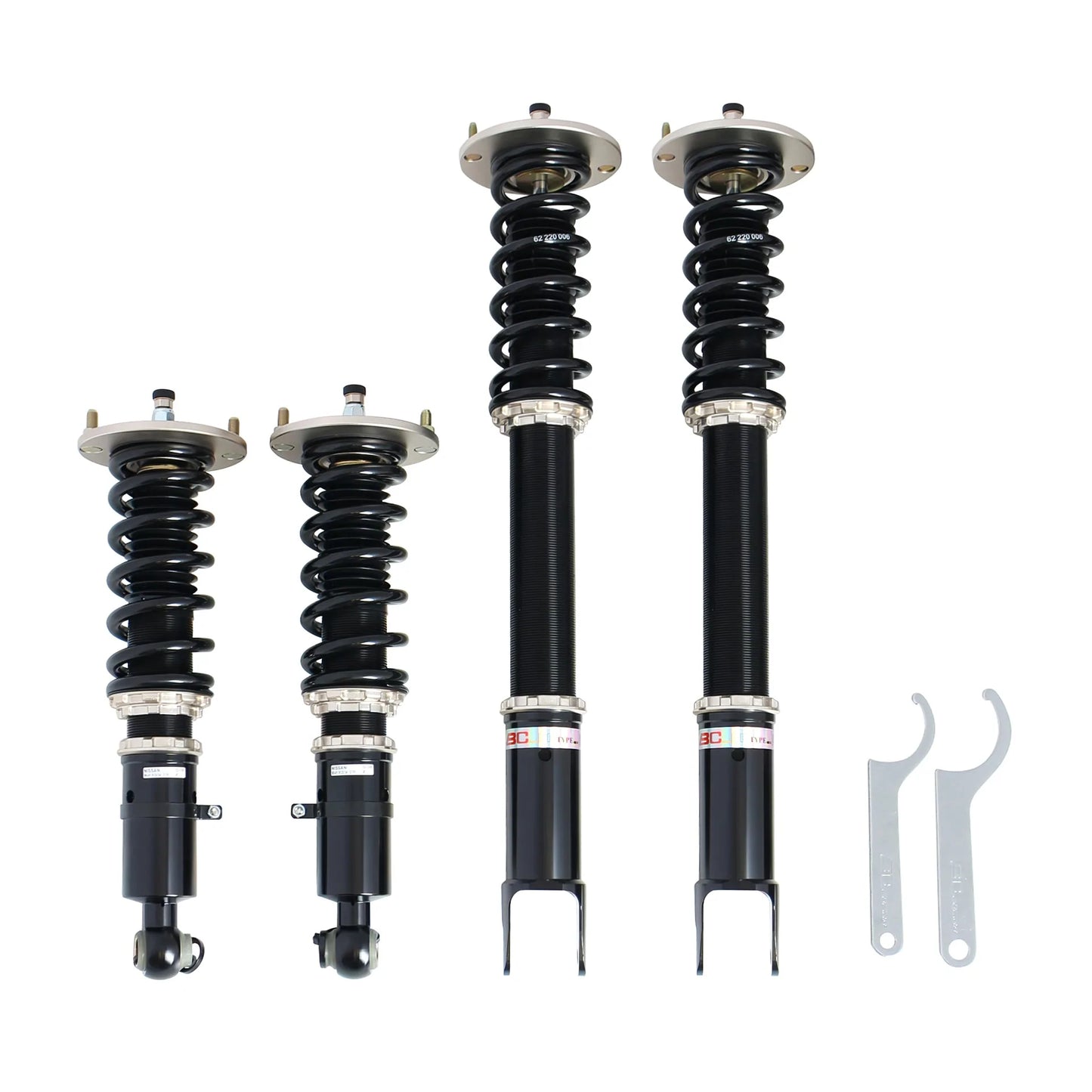 BR Series Coilover Nissan Skyline R33 R34 GT-R 1995-2002 - D-08-BR