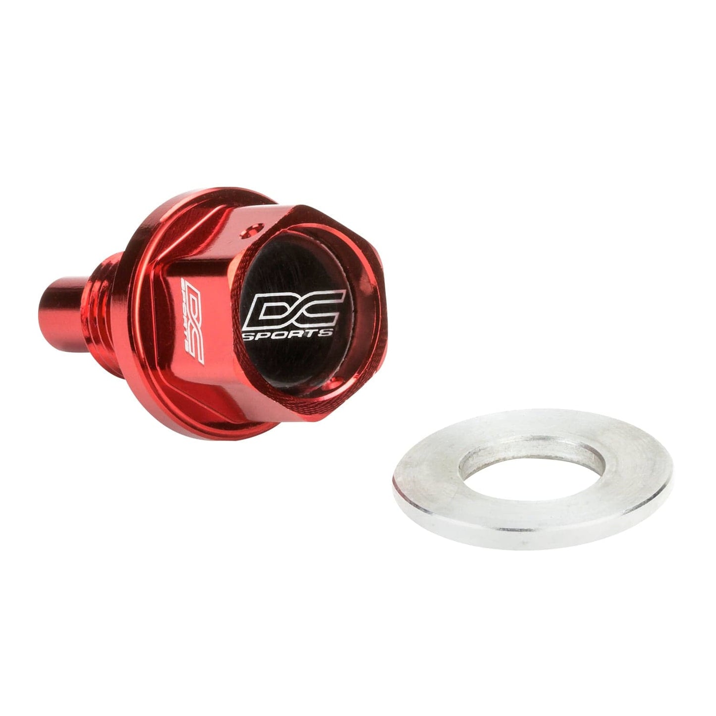 DC Sports Red Magnetic Drain Plug (Nissan Toyota)