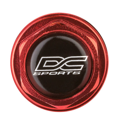 DC Sports Red Magnetic Drain Plug (Nissan Toyota)