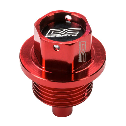 DC Sports Red Magnetic Drain Plug (Subaru)