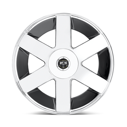 DUB S115 Baller Wheel, 22x8.5 +38 Offset 5x114.3, Chrome Plated - S115228565+38