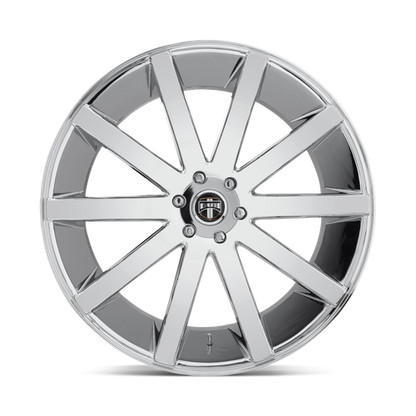 Set of 4: DUB S120 Shot Calla Wheel, 28x10.0 +30 Offset 6x135, Chrome Plated - S120280089+30