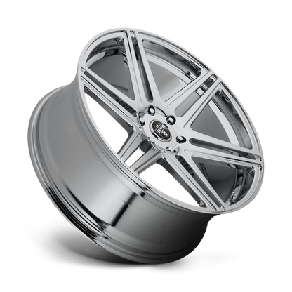 DUB S122 Skillz Wheel, 22x9.5 +30 Offset 6x139.7, Chrome Plated - S122229577+30