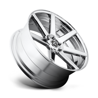 Set of 4: DUB S126 Future Wheel, 22x9.5 +19 Offset 6x139.7, Chrome Plated - S126229584+19