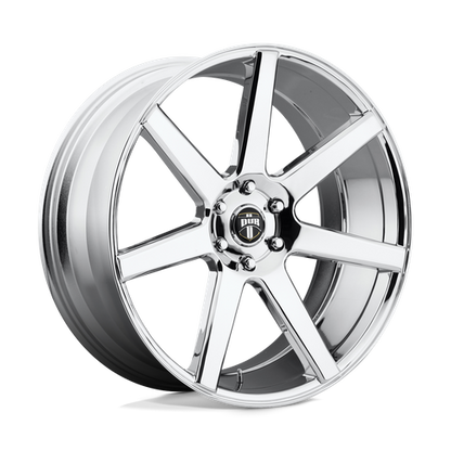 Set of 4: DUB S126 Future Wheel, 22x9.5 +19 Offset 6x139.7, Chrome Plated - S126229584+19