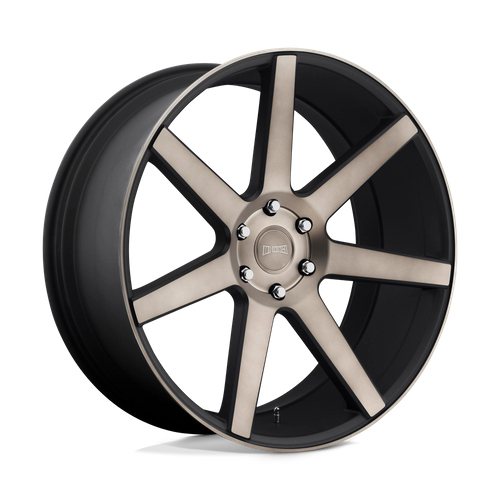 DUB S127 Future Wheel, 22x9.5 +19 Offset 6x139.7, Matte Black Double Dark Tint - S127229584+19