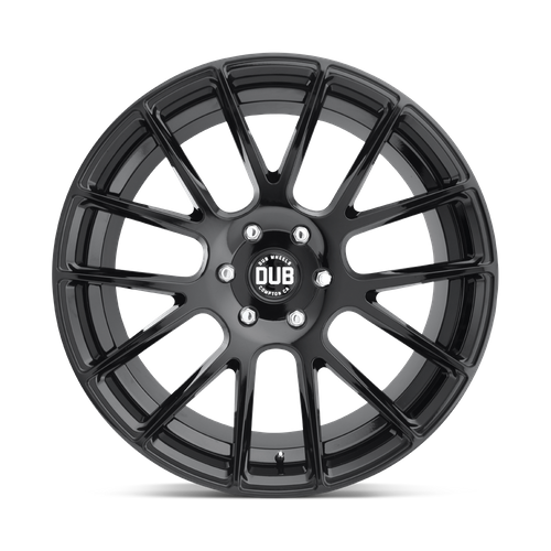 Set of 4: DUB S205 Luxe Wheel, 24x9.5 +30 Offset 6x139.7, Gloss Black - S205249577+30