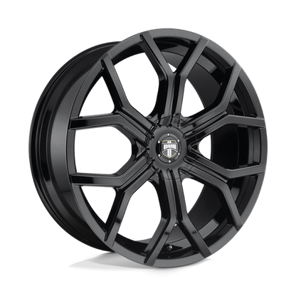 DUB S208 Royalty Wheel, 22x9.5 +30 Offset 6x120/6x132, Gloss Black - S2082295F9+30