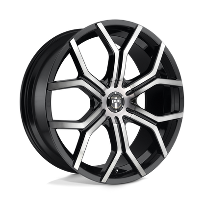 DUB S209 Royalty Wheel, 22x9.5 +30 Offset 6x120/6x132, Gloss Machined Double Dark Tint - S2092295F9+30